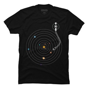 Men's Design By Humans Melodic Universe By frank095 T-Shirt - 1 of 4