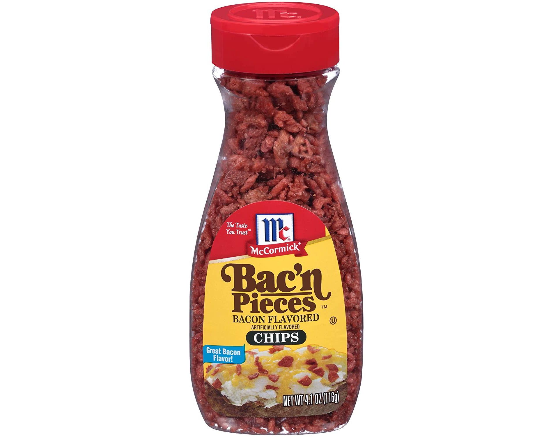 McCormick Bac'n Pieces, Bacon Chips, 4.1oz (Pack of 3)