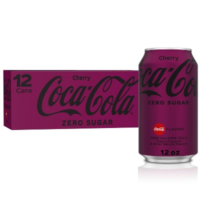 Coca-Cola Cherry Zero - 12pk/12 fl oz Cans