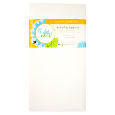 lullaby earth lightweight crib mattress