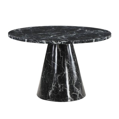 Acme Furniture Hollis Dining Table Engineering Stone Finish