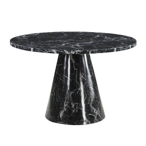Acme Furniture Hollis Dining Table Engineering Stone Finish - 1 of 4