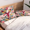 Deny Designs Standard Burcu Korkmazyurek Summer Botanical Monogram Pillow Shams - 2 of 3
