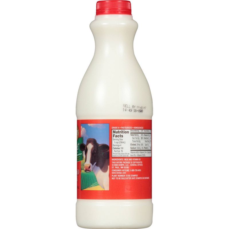 Kemps Vitamin D Milk - 32 fl oz, 3 of 9
