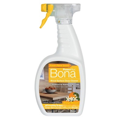 Bona PowerPlus Wood Surface Deep Cleaner - Orange Blossom - 22 fl oz