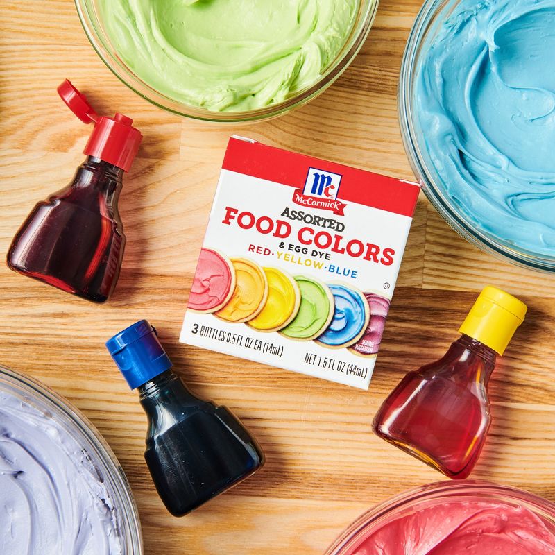 McCormick Assorted Food Coloring Kit - 3pk / 1.5oz, 2 of 7