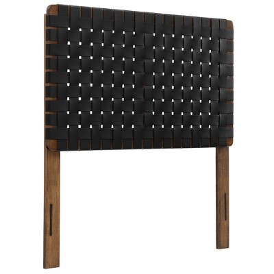 Modway Sparta Weave Twin Vegan Leather Headboard