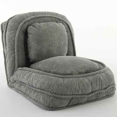 SYFERLORY Human Dog Bed ,Lazy Sofa Couch ,5 Adjustable Position,Gray