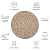 Courtyard CY2653 UV & Stain Resistant Non-Shedding Power Loomed Indoor/Outdoor Rugs - Safavieh - 3 of 4
