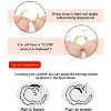 6mm 14K Gold Plated Huggie Hoops - Hypoallergenic Lightweight Cartilage Earrings for Sensitive Ears, Dainty Gold Hoop Set (1 Pair) - 4 of 4