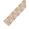 INSPIRE CHIC Women's Colorful Boho Straw Rattan Woven Stretch Round Buckle Elastic Wide Belts 1Pc - 3 of 4