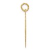 Black Bow Jewelry 14k Yellow Gold Wedding Bells Charm or Pendant, 24mm - 2 of 4