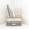 Blu Monaco Desk Organizer with File Sorters & Drawer - 4 of 4