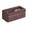 CAVINAS Jewelry Box Glass Jewelry Organizer Case Jewelry Armoire Organizer - 4 of 4