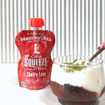 Mamma Chia Squeezers Cherry Love - 3.5oz