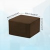 Unique Bargains Elastic Living Room Bedroom Square Foot Stool Cover - 2 of 4