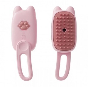 BABYYER Steam Brush for Pet,Dog Cat Hair Steam Brush Grooming Tool Massage Cleaning Shedding with 360° Rotation Handle Anti-Static - 1 of 4