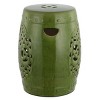 Flora Garden Stool - ACS4527 - Indoor/Outdoor - Safavieh - 2 of 3