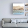 Trademark Fine Art - June Erica Vess  Wave Strata II Canvas Art - 2 of 4