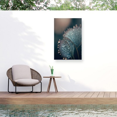 Trademark Fine Art - Treechild Wet Leafs Matted Framed Art
