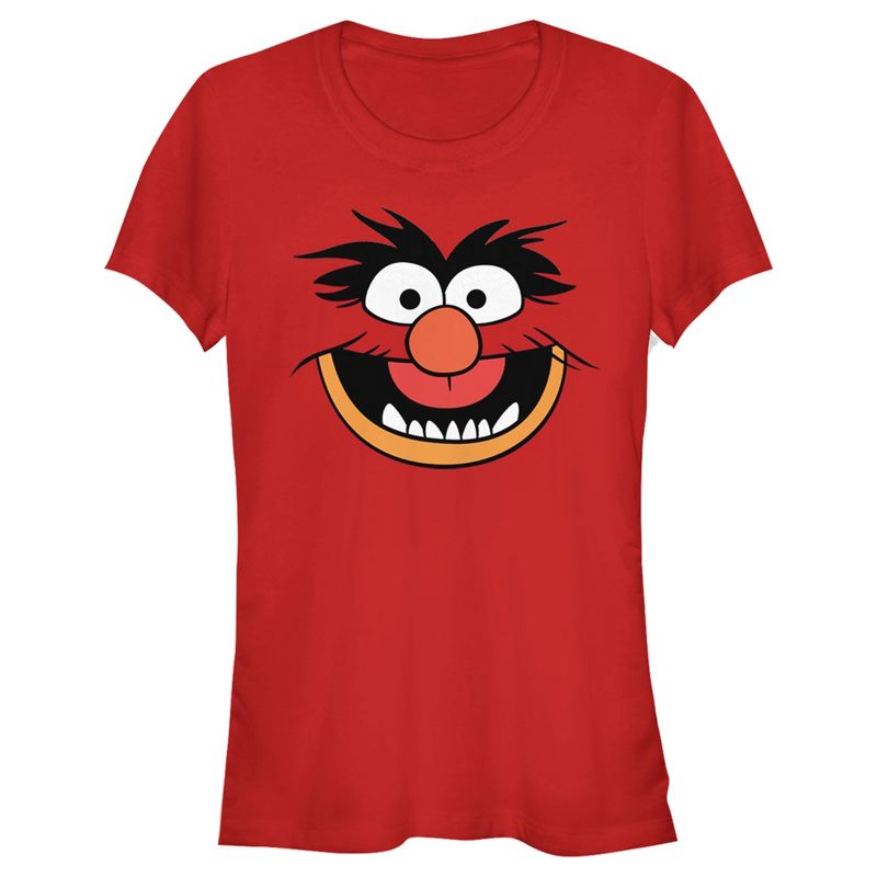 Juniors Womens The Muppets Animal Costume Tee T-Shirt, 1 of 5