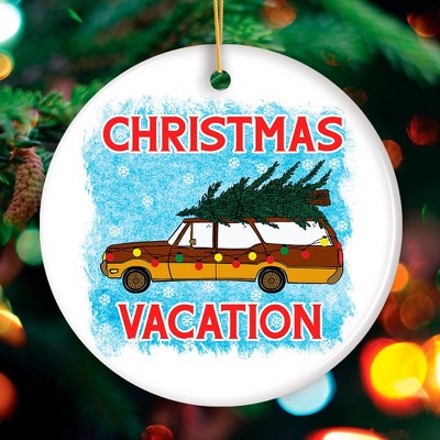 Christmas Vacation Griswold Ceramic Ornament| OrnamentallyYou