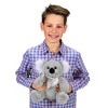 Bearington Kasey Plush Koala Stuffed Animal, 12" tall gray plush toy stuffed animal koala bear - 2 of 4