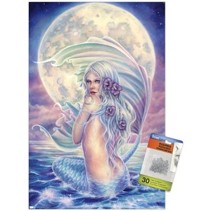Trends International Selina Fenech - Moon Mermaid Unframed Wall Poster Prints - 1 of 4