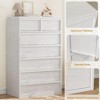 7 Drawer Dresser for Bedroom, 46" Tall Modern 7 Chest of Drawers with Large Drawers Storage, Wooden Dresser Organizer for Home, Office - 4 of 4