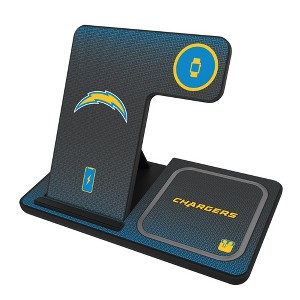 Keyscaper NFL AFC Teams Linen 15-Watt 3 in 1 Charging Station - 1 of 4