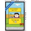 Trends International Peanuts: Classic - Lucy's Psychiatric Help Framed Wall Poster Prints - 3 of 4