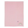 Bedtime Originals Fleece Baby Blanket - Pink - image 2 of 4