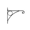 17" Steel Geometric Corona Bracket Black - ACHLA Designs: Heavy-Duty Hanging Hardware - 2 of 4