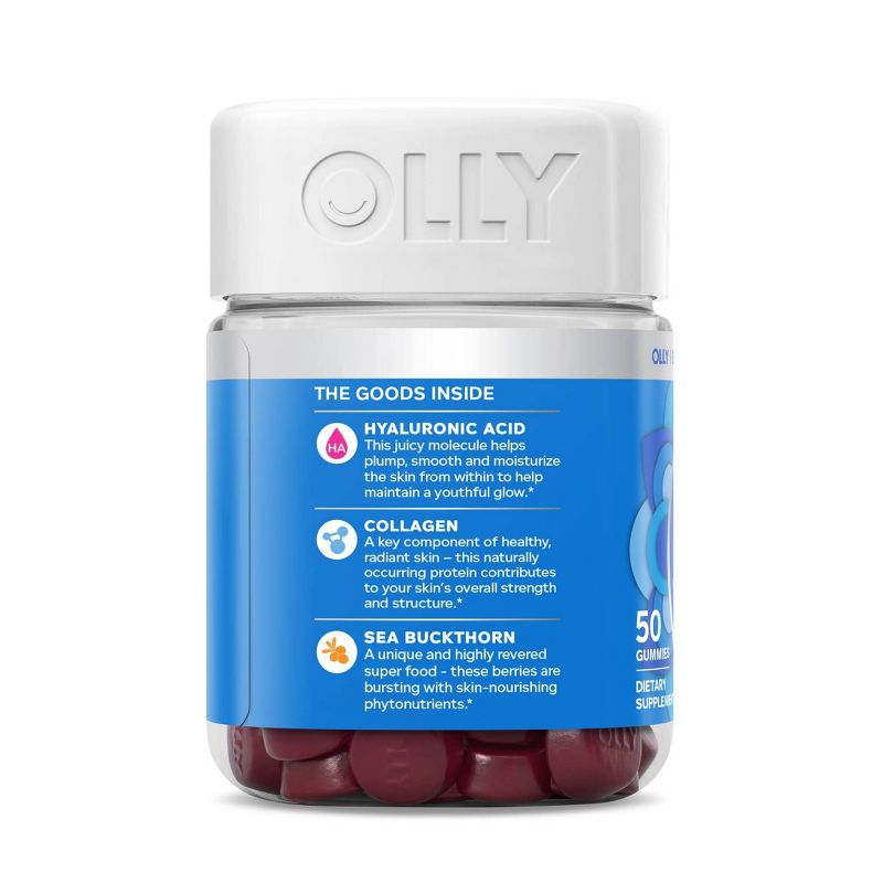 OLLY Glowing Skin Collagen Chewable Gummies - Berry - 50ct, 6 of 14