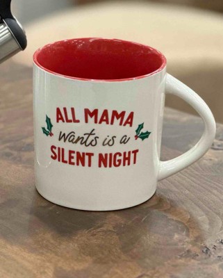 Mugs - Mom Needs A Silent Night Holiday Red Tumbler-40oz – Point Loma Tea