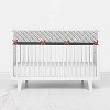 Bacati - Construction Multicolor Boys Cotton Long Crib Rail Guard Cover - 2 of 4