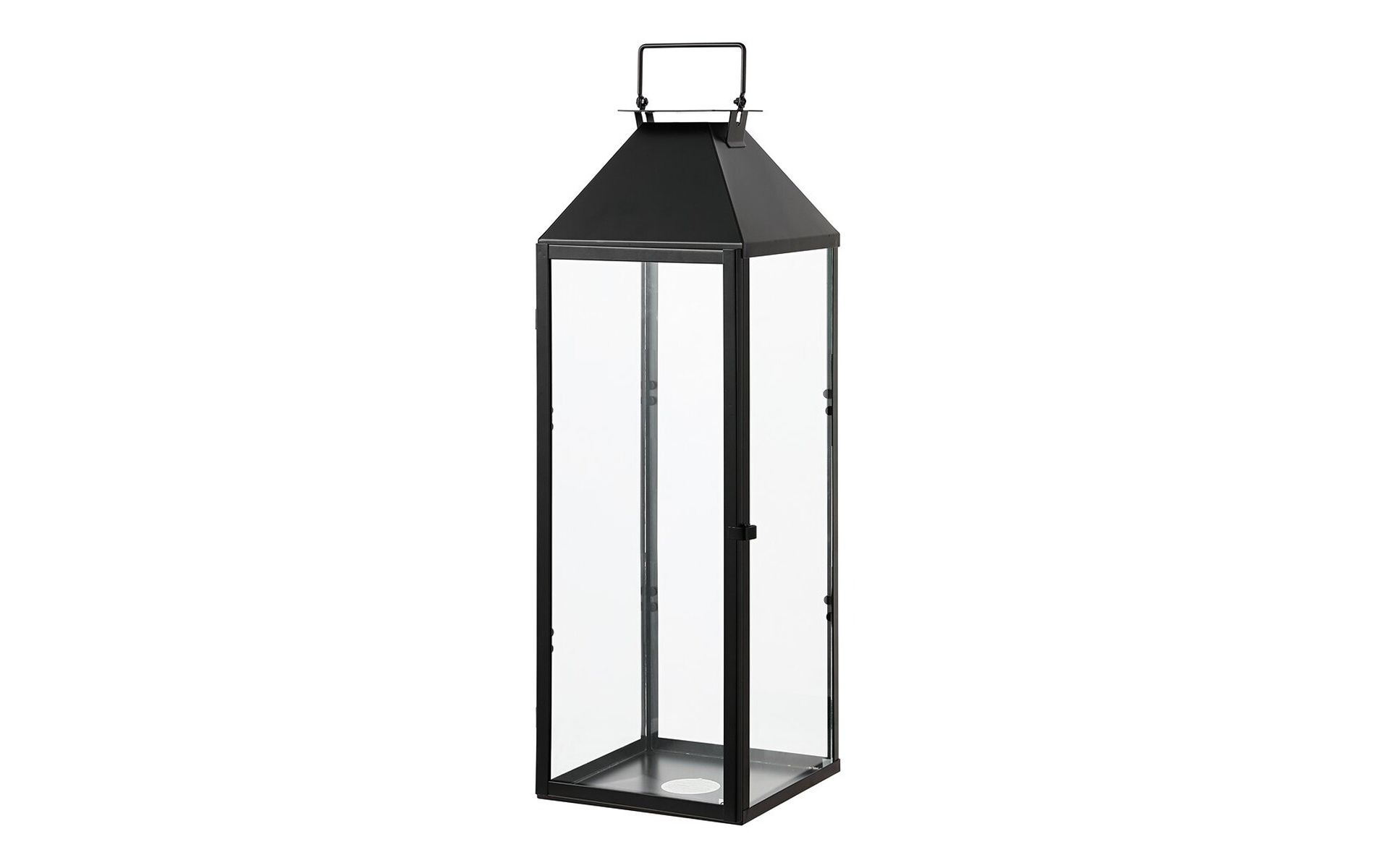 Ruane 25.5" Indoor/Outdoor Lantern - PLT4057 - Black - Safavieh
