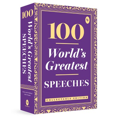 100 World's Greatest Speeches - by  Various (Paperback)
