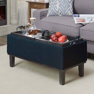 Breighton Home Designs4Comfort Brentwood Storage Ottoman - 1 of 4