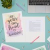 Paper Junkie 12 Pack 2 Pocket Folders with Inspirational Quotes, Letter Size Cute Decorative Folders for School, Watercolor Designs - 2 of 4