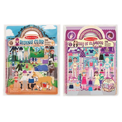 melissa and doug reusable sticker pad target