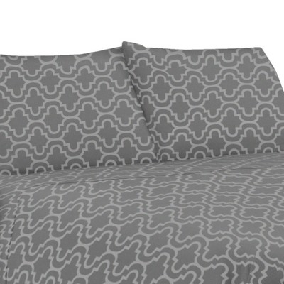 Brushed Cotton Flannel Smooth Heavyweight Soft Modern Contemporary Deep Pocket Sheet Set by Blue Nile Mills