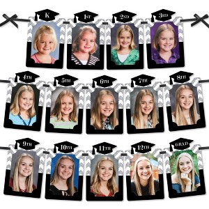 Big Dot of Happiness Tassel Worth The Hassle - Silver - DIY Graduation Party Decor - K-12 School Picture Display - Photo Banner - 1 of 4
