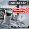PowerBear Portable Radio | AM/FM, 2AA Battery Operated with Long Range Reception for Indoor, Outdoor & Emergency Use - 4 of 4