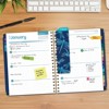 HARDCOVER 2026 Planner, 8.5"x11": 14 Months (Nov 2025-Dec 2026), Daily/Weekly/Monthly,  Bookmark, Pocket Folder w Sticky Notes (Dragonflies) - 3 of 4