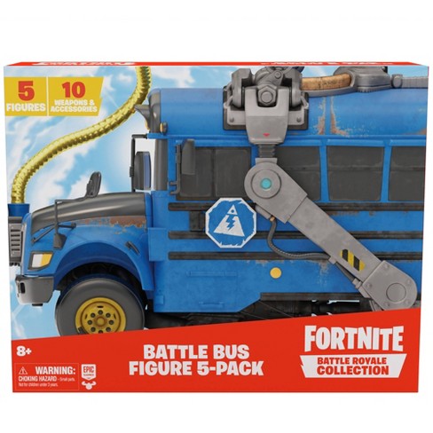 Fortnite Battle Bus Figure 5 Pack Target