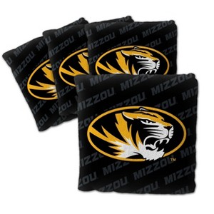 NCAA Missouri Tigers 4pk Black Toss Game Set - 1 of 4