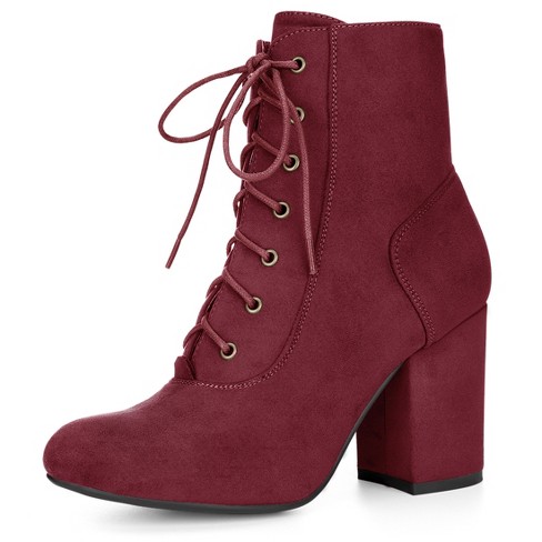 Burgundy 2024 booties target