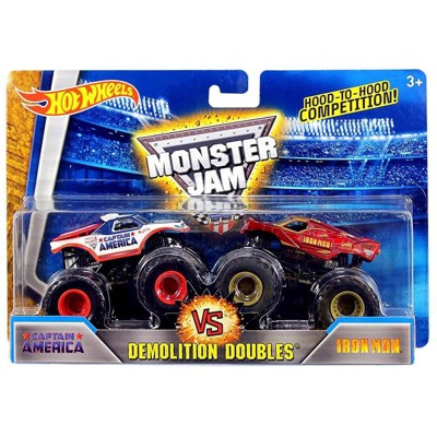 hot wheels captain america monster truck