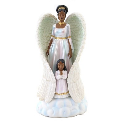 Black Art 10.0" Protector Angel Heavenly Figurine  -  Decorative Figurines